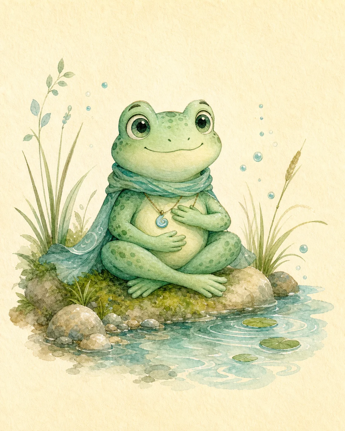 Ripple the Calm Frog